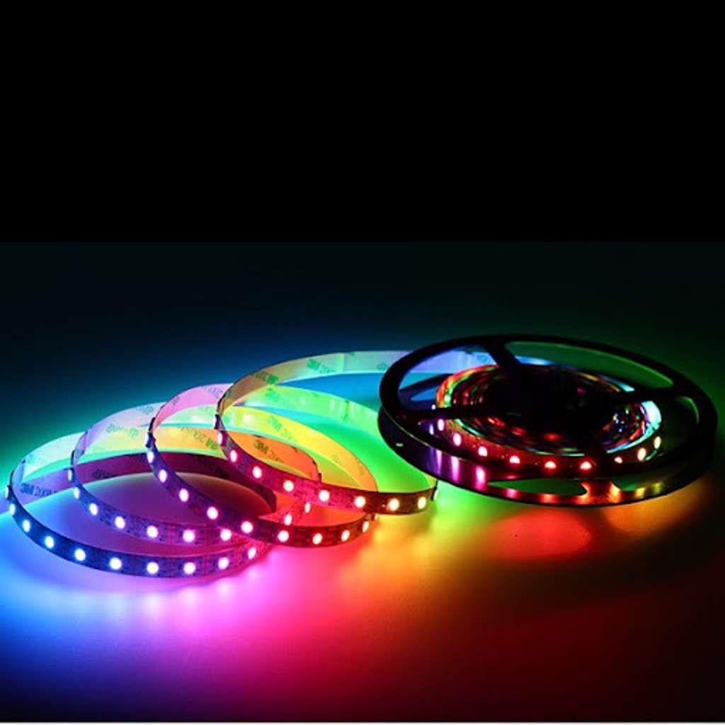LED RGB strips - farvede lysbånd