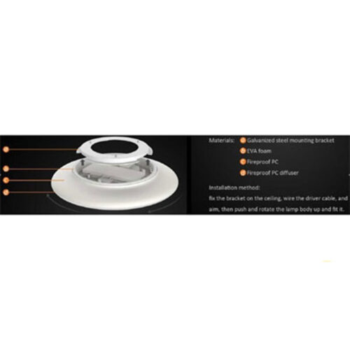 LED Loftlampe 25W Ø400mm plafond dæmpbar