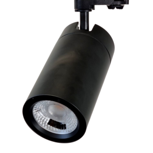 Skinnespot 3F Sort 40W 3000K 4000Lm Ra95 60°