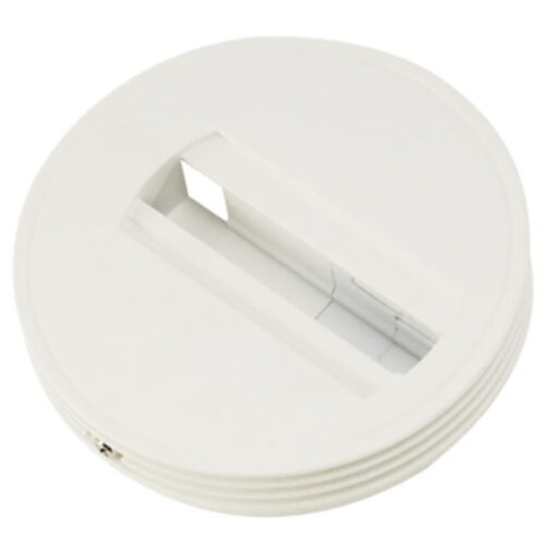 1-faset skinne loftroset Hvid