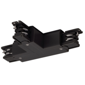 3Fase Skinne T-Stykke (Sort)