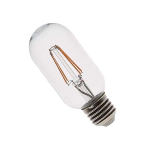 Røgfarvet glas rørpære LED E27 T45