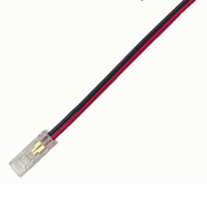 5mm quick connector for 5mm COB w. 50cm wire
