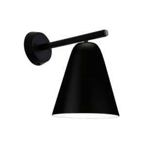 Capelo væglampe B1 H170 Sort RAL 9004 sort base