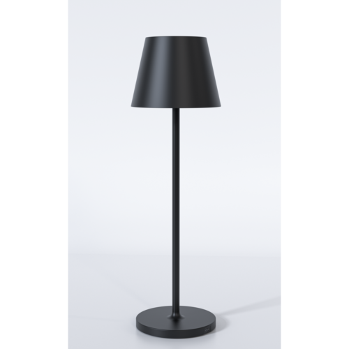 Transportabel trådløs bordlampe