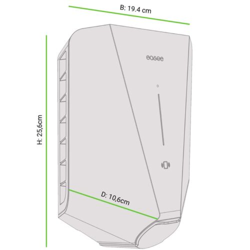 EASEE HOME OPLADNINGSSTATION SORT
