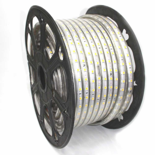 50m 230VAC LED strips varm hvid 4000K LED strips 230v