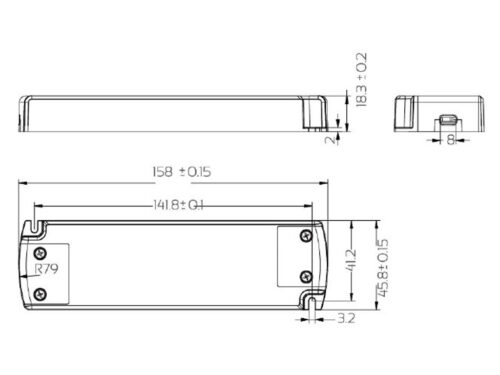 Snappy dæmpbar LED driver 24V 36W
