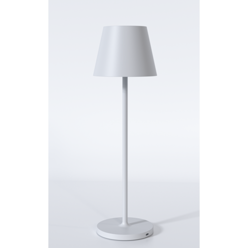 Transportabel trådløs bordlampe