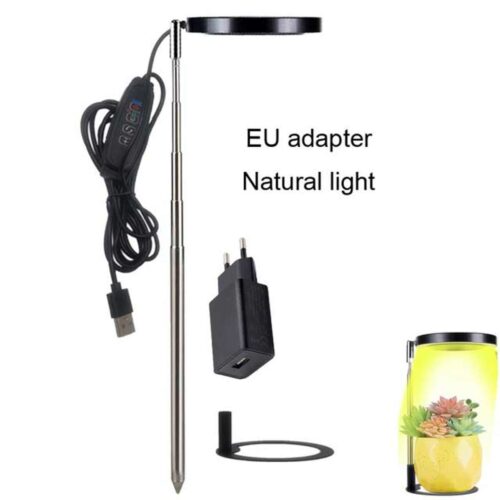 Vækstlysd lampe - Sort fuldspektrum