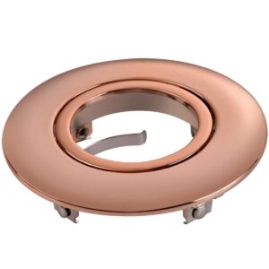 Front-ring for indbygningsspot Blank Kobber