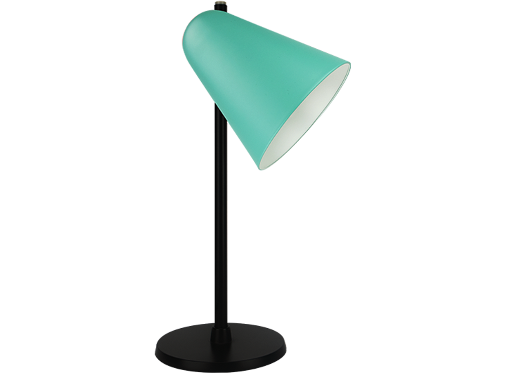 Capelo Bordlampe H420 A1 Grøn Ral 6027 Sort Base