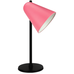 Capelo bordlampe H420 A1 Rosa RAL 3015 Sort base
