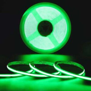 8mm COB Green, 10W/m, 24V