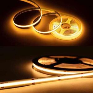 8mm Gold, 2000-2100K, CRI97+ 10W/m, 24V, McA.<2