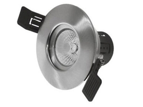 LED indbygningsspot Dæmpbar børstet alu IP65 CTC
