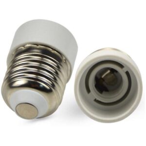 E27 til E14 adapter