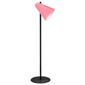 Capelo standerlampe H1250 A3 Rosa RAL3015 Sort bas