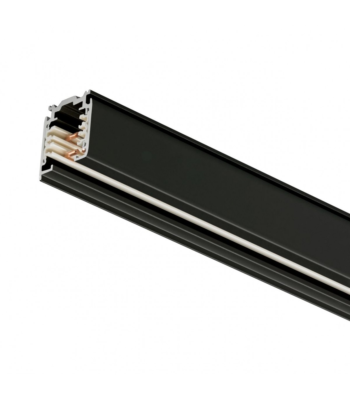2 meter lysskinne (XTS4200), sort, 3-faset - GLOBAL Trac Pro