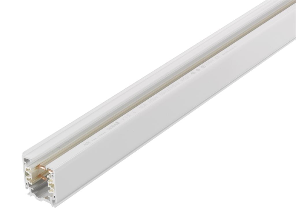 3 meter lysskinne (XTS4300), hvid, 3-faset - GLOBAL Trac Pro