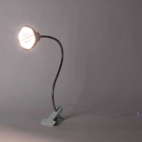 Grolys lampe med clip