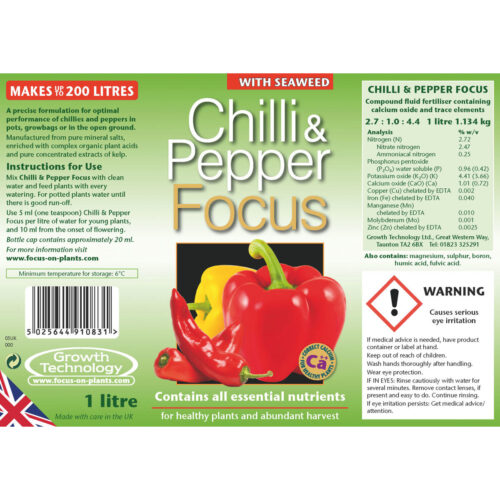 Chilli & Pepper Focus gødning 1L