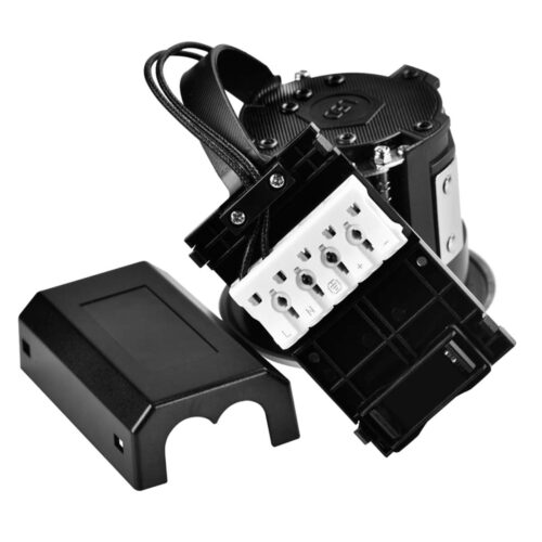 Indbygningsspot GU10 hvid m dæmpbar LED