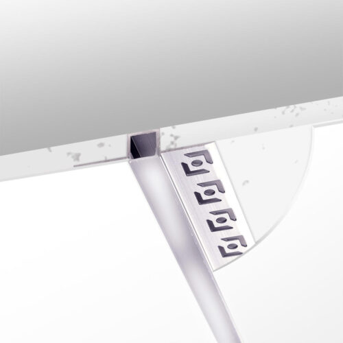 Aluprofil 50x20 til indspartling 2m