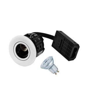 LED indbygningsspot MAT HVID 4,3W 2700K no dim
