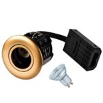 Indbygningsspot GU10 Messing/Bronze