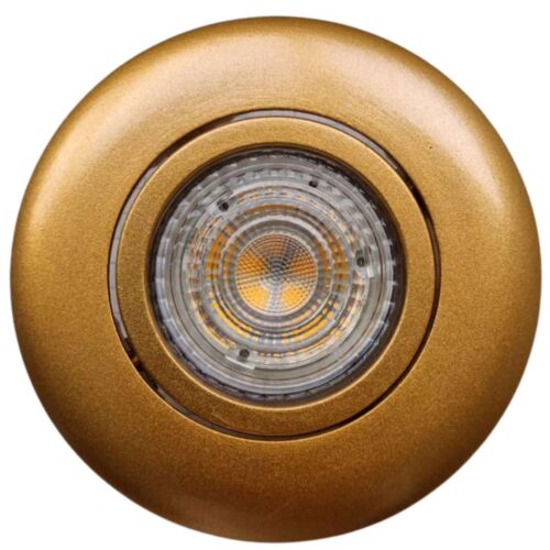 Indbygningsspot GU10 Messing/Bronze