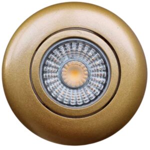 Indbygningsspot GU10 Mat Messing m. 10146
