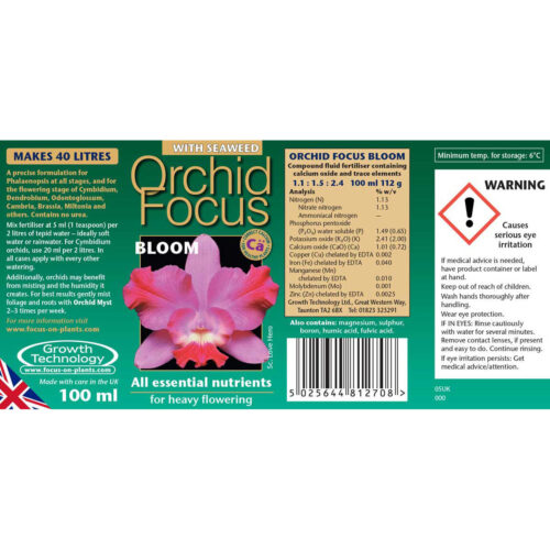 Orkide Focus Blomst gødnig 100 ml