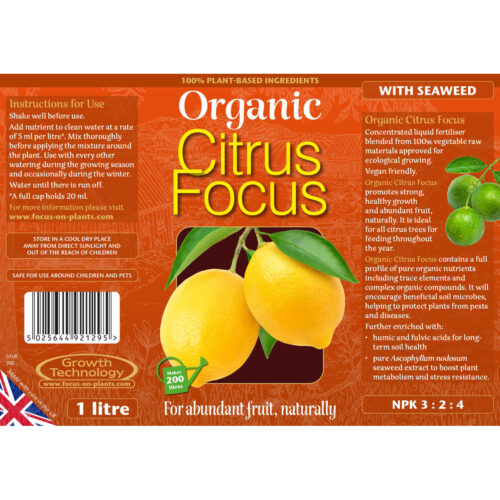 Citrus Focus Økologisk gødning 1L