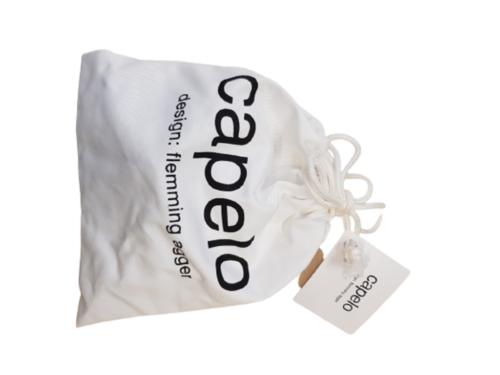 Capelo Hvid stofledning 300cm