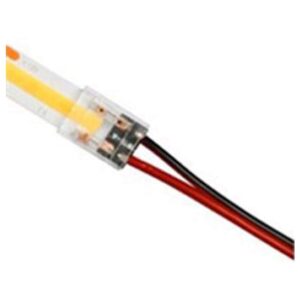 Presse stik med 50cm kabel for 8mm COB strips