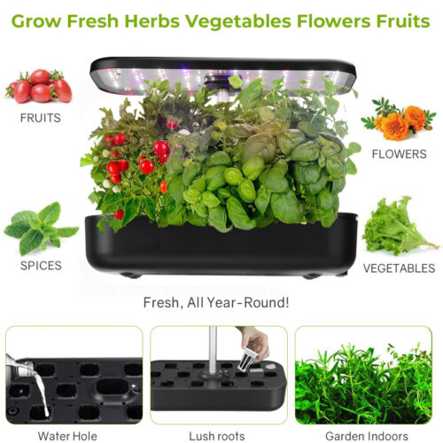 Smart grow garden - Advanceret indendørs køkkenhave - Hydroponisk dyrkning af planter