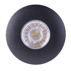 Sort LED Møbelspot 3Watt | 2700K | Ra95+