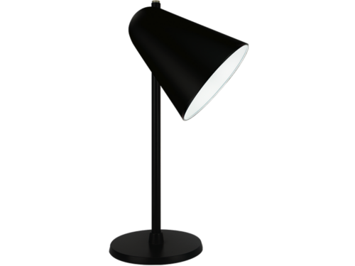 Capelo Sort bordlampe af genbrugsmetal
