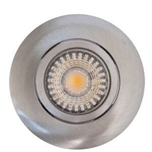 SunFlux LED spot børstet al 4W 2700K DIM (m.10157)
