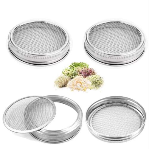 Metal net låg til 86mm Mason-glaskrukke(Jar)