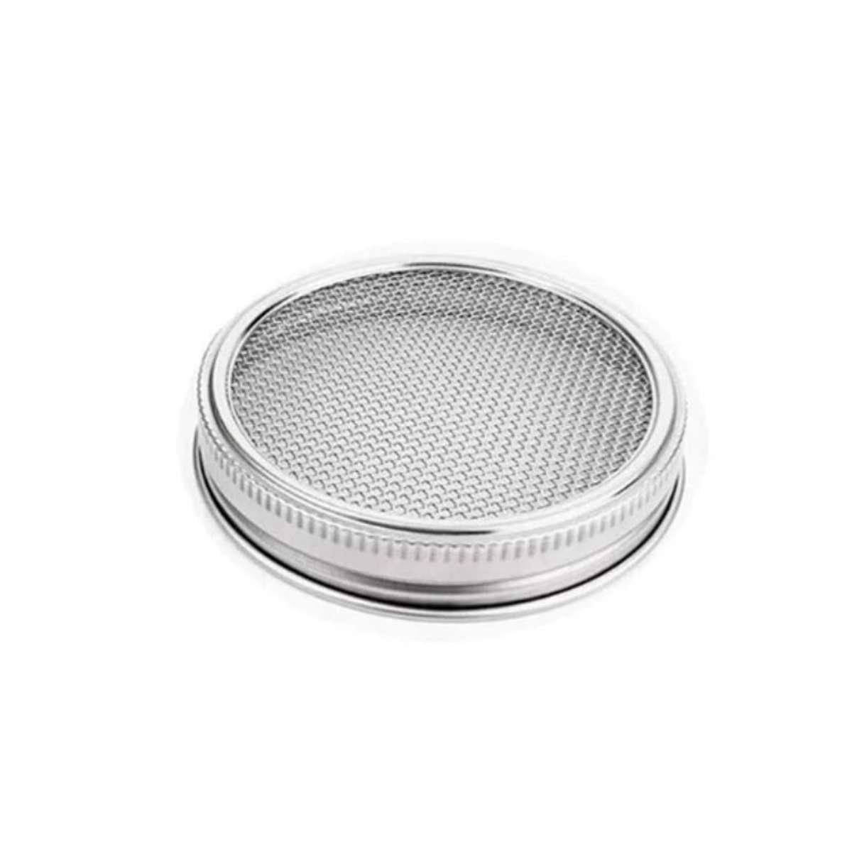 Stainless steel mesh cover and ring 86mm billede