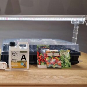 Vækstlys Starterkit med Justerbar Stativ – 120 cm