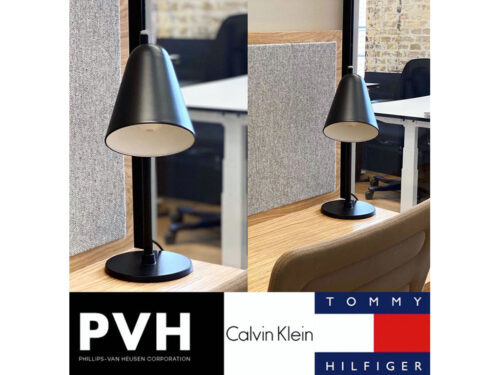 Capelo Sort bordlampe af genbrugsmetal
