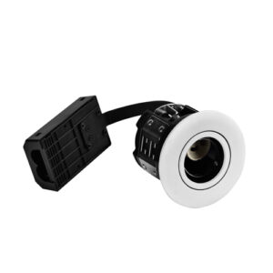Indbygningsspot GU10 mat hvid OUTDOOR