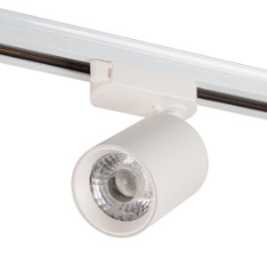 Skinnespot 1F Hvid 10W 3000K 1000Lm Ra90 24° DIM Carril