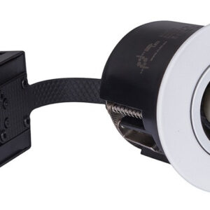 Indbygningsspot GU10 mat hvid OUTDOOR
