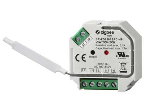 Zigbee Switch 2-Kanals
