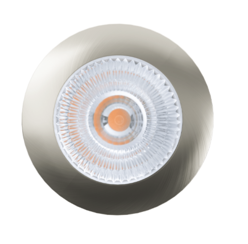 Børstet stål LED Møbelspot 3Watt | 3000K | Ra95+