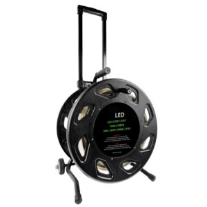 50m Arbejdslys tromle, 230V Pro LED strip, 600W, neutral hvid